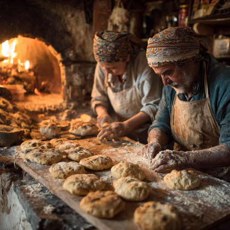 Выпечка хлеба
